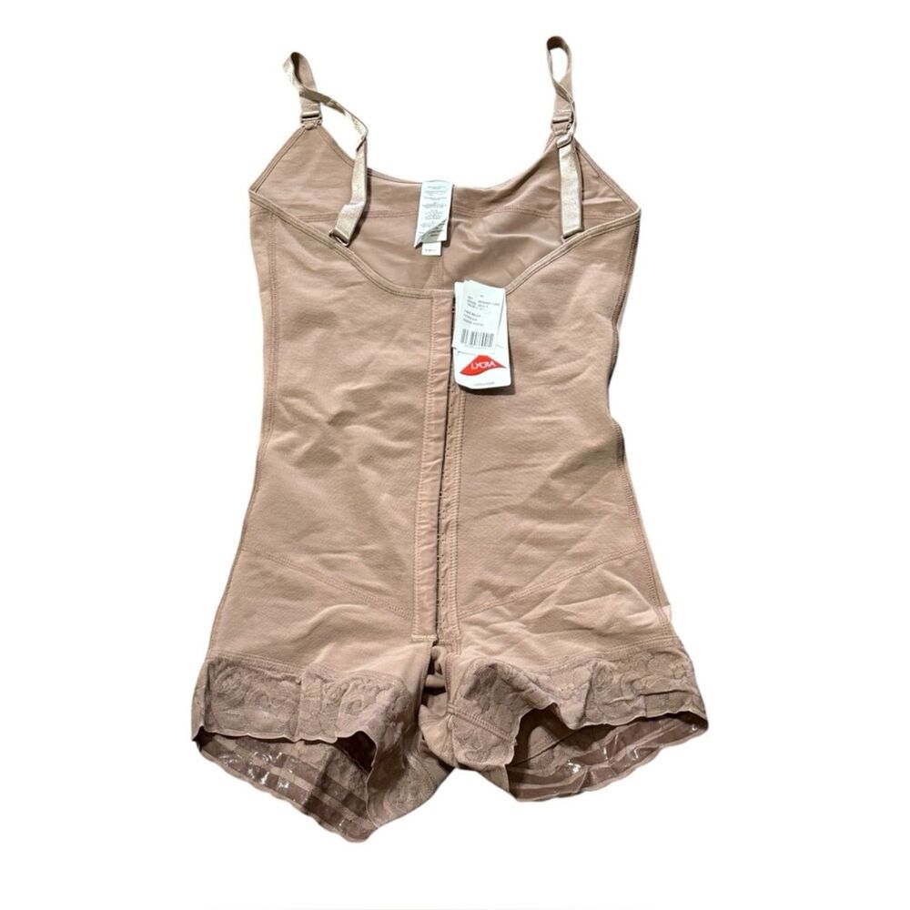 NWT LYCRA Tan Cocoa FAJA Shapewear for faja butt Lifting and Tummy Control S /32